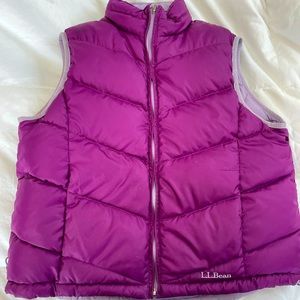 LL Bean puffy Vest